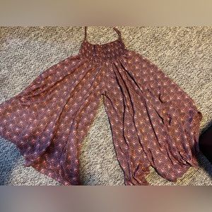 Earthbound wide leg pants